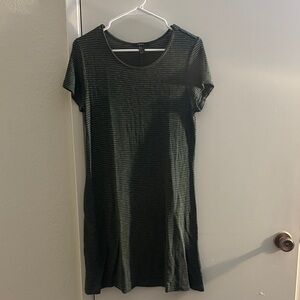 Forever 21 Green Striped Top